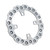 FRONT BRAKE ROTOR SS SELF CLEANING KAW