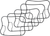 COMETIC - C9276 - Upper Rocker Cover Gasket - '91-'03 Sportster