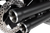 COBRA - 6057B - RPT Slip-On Mufflers - 3" - Raven Black - M8 Softail