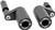 PA2 FRAME SLIDERS NO CUT BLACK KAW
