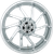 COASTAL MOTO - 3D-HUR185CH - Wheel - Hurricane 3D - Rear - Single Disc/without ABS - Chrome - 18x5.5 - '09+ FL