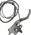 SKINZ ADJUSTABLE BRK LEVER POL HEATED BILLET GRAPHITE S/M