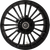 COASTAL MOTO - 3D-ATL185SB - Wheel - Atlantic 3D - Rear - Single Disc/without ABS - Black - 18x5.5 - '09-'24 Touring