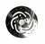 BRAKE ROTOR FRONT RIGHT 11.5" SS POLISHED 2.22ID