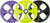 VORTEX BOGIE WHEEL 10" GREEN ALPHA WHEEL A/C