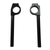 REPLACEMENT HANDLEBARS BLACK KAW