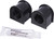 SWAY BAR BUSHINGS REAR BLACK POL
