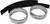 PASSING LAMP TRIM RINGS CHROME