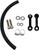 BILLET TANK LIFT KIT 3" `99-UP TOURING POWDER COAT BLK