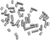 EASTERN MOTORCYCLE PARTS - B-LATE-4-RS - Bearing Roller Set - +.0006" - '73-'86 Big Twin