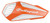 MX AIR HANDGUARDS ORANGE/WHITE