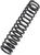 EPI - WE321519 - Rear Spring - Heavy Duty - Black