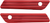 ARLEN NESS - 03-616 - Saddlebag Latch Covers - Red