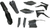 ACERBIS - 2314410001 - Full Body Kit - Black - Honda - CRF '13-'17