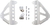 DEVOL - 0122-5502 - Radiator Race Brace Set - Yamaha