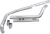 COBRA - 1832 - Speedster Slashdown Exhaust - VTX1300C
