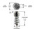 11MM STANDARD SCREW STUDS QTY 150