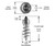 18MM STANDARD SCREW STUDS QTY 1000