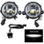 LED FOG LIGHT KIT CHROME CLEAR LENS HON