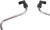 STAINLESS/BLACK ROCKER BOX SPLIT OIL LINE