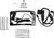 CUSTOM DYNAMICS - TF05-BCM-B - Radius License Plate Frame - Black