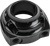 THROTTLE HOUSING DUAL CABLE THREAD IN, BLACK