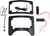 CUSTOM DYNAMICS - TS-ELIM-06BCM-B - License Plate Frame/Turn Signal Eliminator - Black