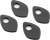 TURN SIGNAL MOUNTING KIT 4 PCS BLACK