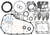 COMETIC - C10157 - Complete Gasket Kit - 0.040" - 110" Air Cooled Engine - 4.030" I.D. - '07-'16 CVO