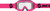 PRIMAL GOGGLE PINK/BLACK CLEAR WORKS