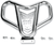 DG PERFORMANCE - 554-4180 - V-PRO Front Bumper - Silver - Yamaha - Raptor '06-'18