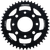 REAR SPROCKET STEEL 45T BLK