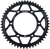 REAR SPROCKET STEEL 51T BLK