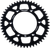 REAR SPROCKET ALUMINUM 50T BLK