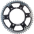 REAR SPROCKET HYBRID 52T BLK/SIL