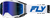 ZONE PRO GOGGLE WHITE/BLUE W/ DARK BLUE MIRROR/SMOKE LENS