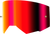 SINGLE LENS W/ POST ADULT W/ LIGHT RED MIRROR/AMBER LENS