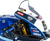 A450 ROAD RACING GRIPS BLUE/WHITE PAIR