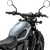 HANDLEBAR BAR PAD SET 200MM BLACK PAD W/220MM BRACE