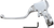 DRAG SPECIALTIES - 0612-0474 - Clutch Lever Assembly - Chrome