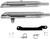 COBRA - 2171SC - Slashcut Mufflers - Chrome - Roadstar 1600/1700