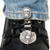 CLIPS FOR LACED BOOTS BONES/SKULL