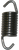 EXHAUST SYSTEM SPRING 2" SILICONE FILLED