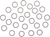COMETIC - C9293 - Lower Pushrod O-Ring - 25 Pack