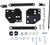 COBRA - 602-2102 - Two-Up Docking Hardware - Front