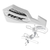 RACE SERIES HANDGUARD WHITE INC MOUNT KIT
