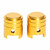 VALVE CAPS 2PCS GOLD