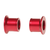 REAR WHEEL SPACERS RED HON