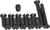 COLONY - 9620-13 - Screw Kit - Transmission Top Cover - Flat/Countersunk/Slotted - Black/Parkerized