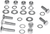 COLONY - 9420-21 - Hardware Kit - Transmission Mount - Chrome - Late '77-'86 Big Twin